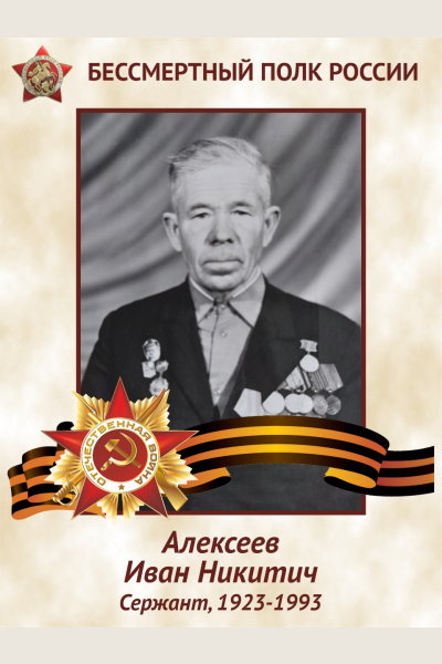 Алексеев Иван Никитович